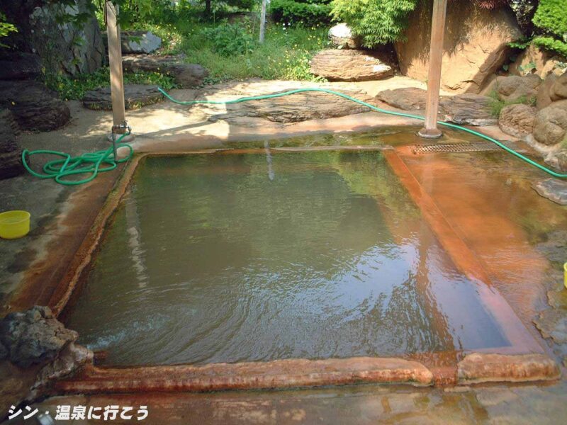 知内温泉　ユートピア和楽園　露天風呂