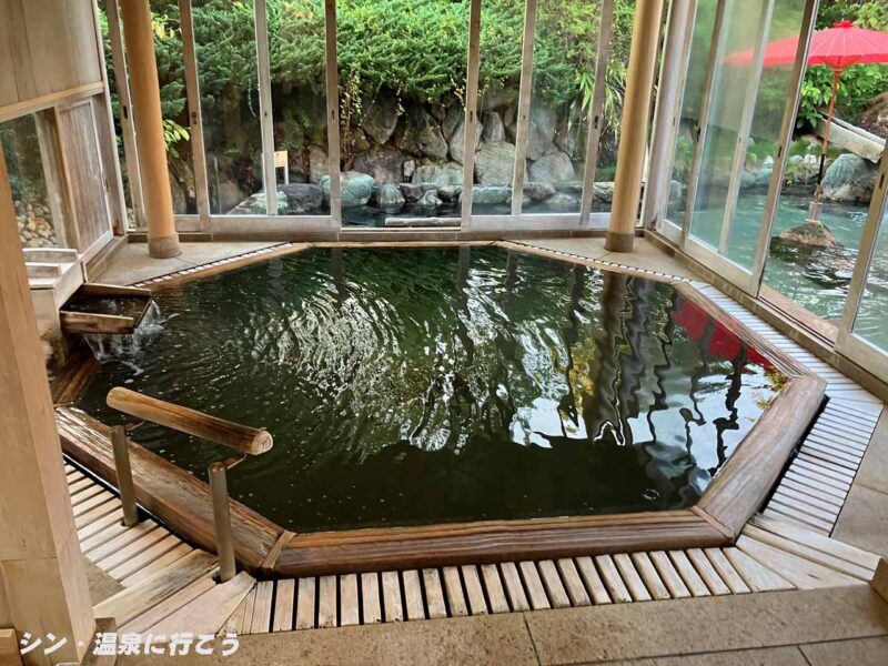 わたかの温泉　福寿荘　露天風呂