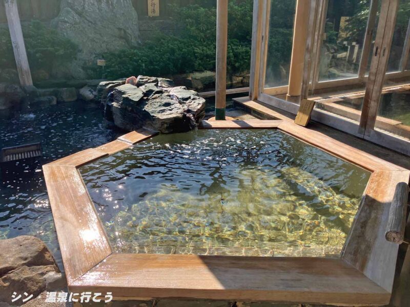 わたかの温泉　福寿荘　露天風呂