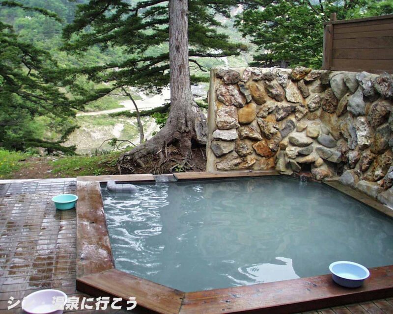 ふけの湯温泉　館内露天風呂