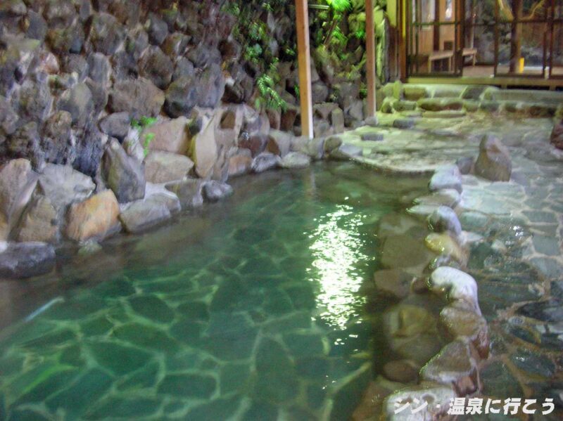 白石地蔵の湯 湯本温泉 かっぱ天国 露天風呂