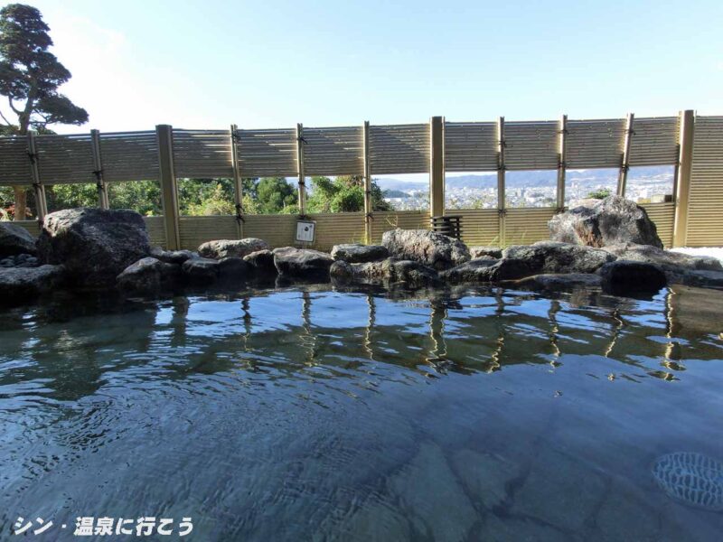 三谷温泉 サンヒルズ三河湾 露天風呂