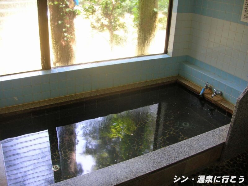 湯谷温泉　板敷の湯　浴室