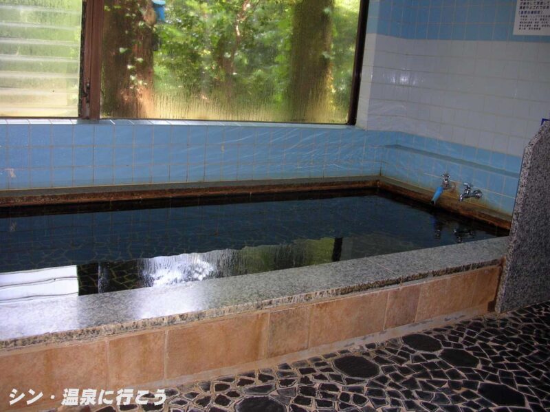 湯谷温泉　板敷の湯　浴室