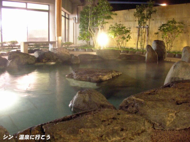 湯谷温泉　鳳来ゆーゆーありいな　露天風呂