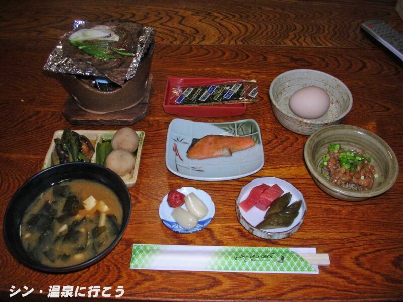 栃尾温泉 富久の湯 朝食