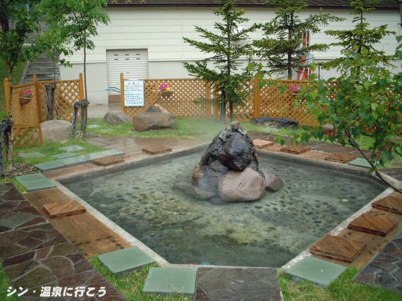 層雲峡温泉　足湯