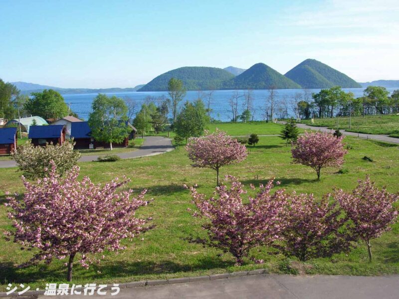 財田温泉　癒しの郷　バルコニーからの景観