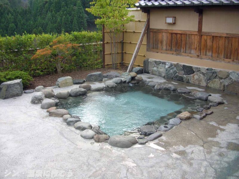 蘇武峡温泉　湯の原館　露天風呂