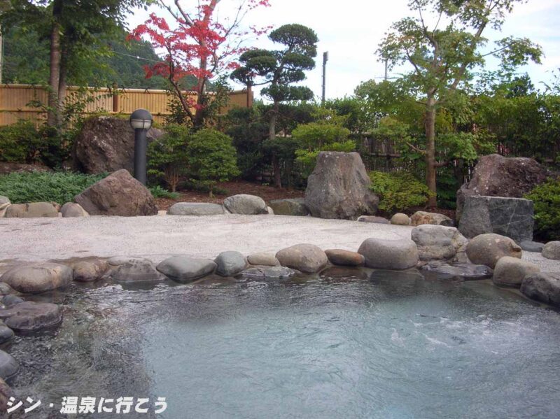 蘇武峡温泉　湯の原館　露天風呂