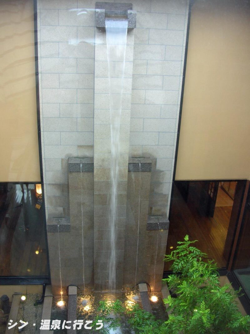 ねや寿温泉　湯元一丁 ねや寿の湯　温泉のオブジェ