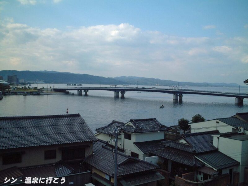 松江温泉 松江シティホテル 客室からの景観