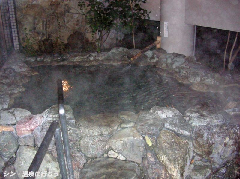 わかさぎ温泉　笠置いこいの館　露天風呂