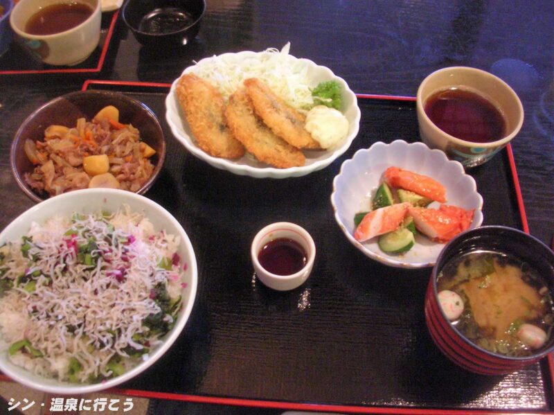 わかさぎ温泉　笠置いこいの館　ランチ