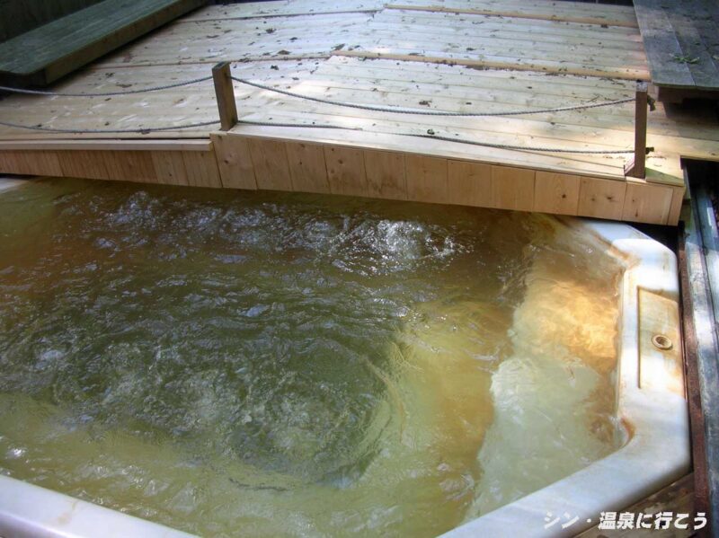 天神温泉　清雲荘　露天風呂