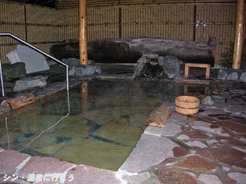 千頭温泉　旬　露天風呂