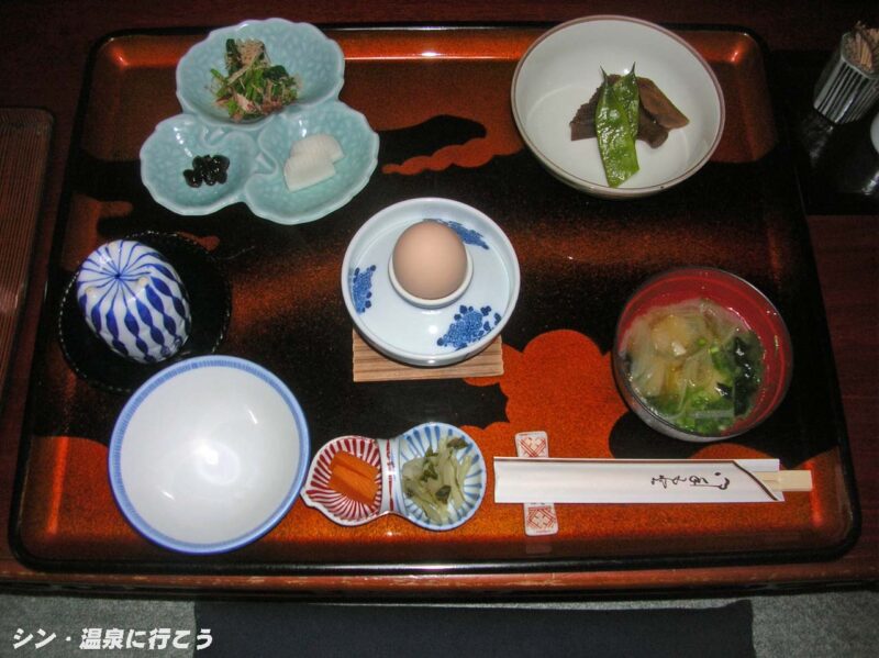 湯抱温泉 中村旅館 朝食