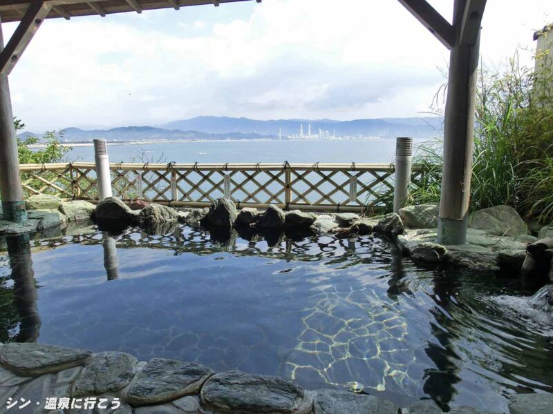 和歌の浦温泉　萬波　露天風呂