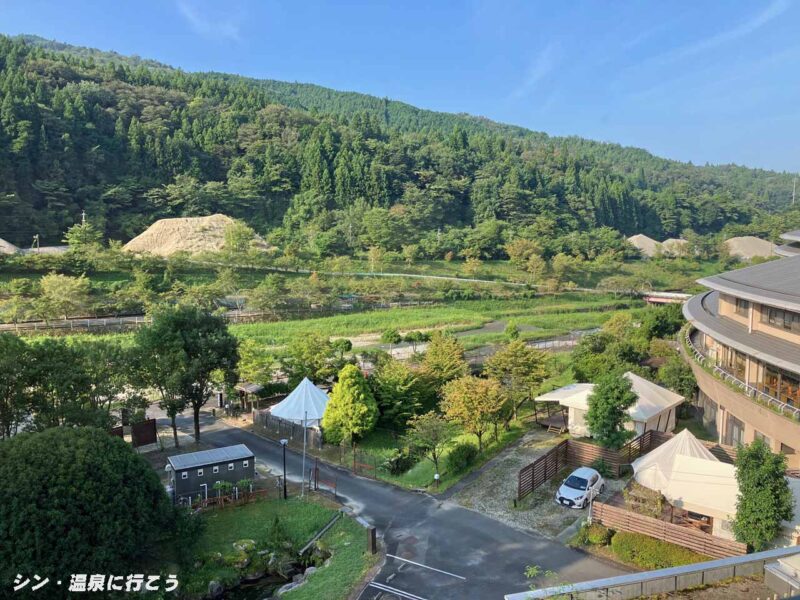 中津川温泉 ホテル花更紗 客室からの景観