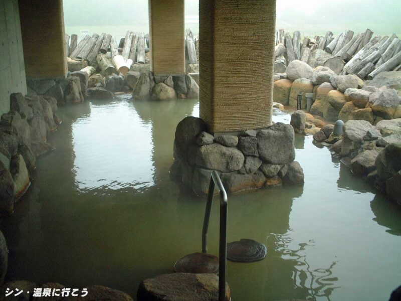 流山温泉　露天風呂