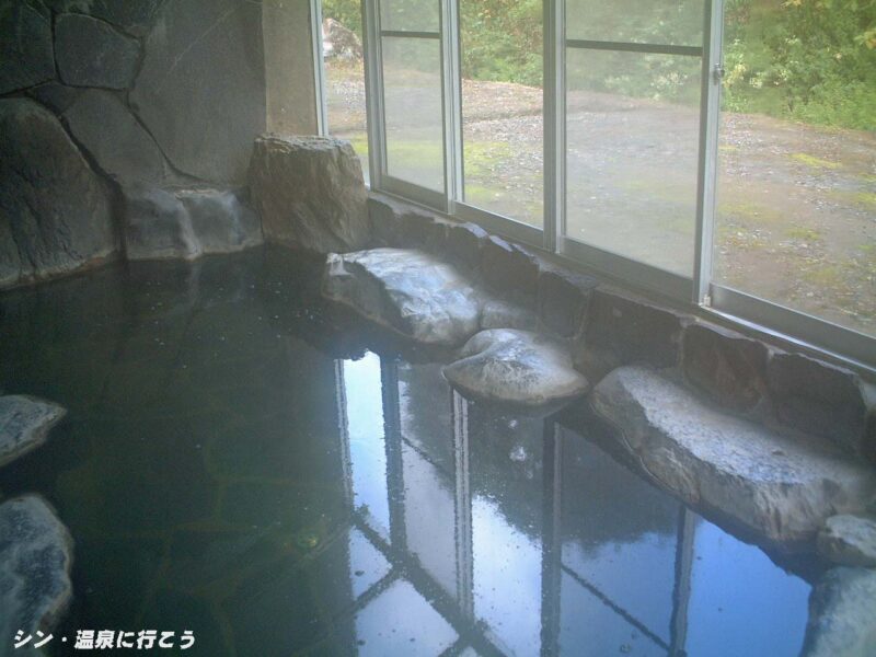 中小屋温泉　きくの園　露天風温室風呂
