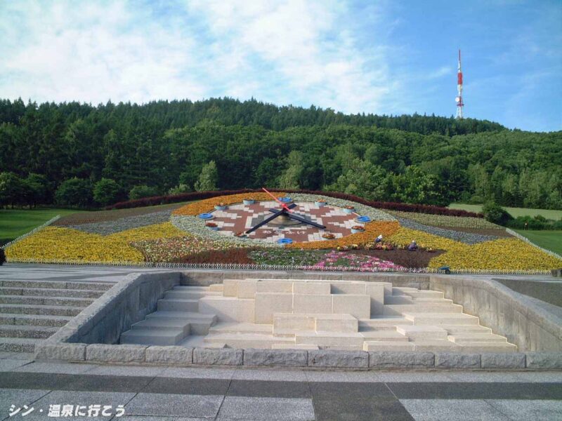 十勝が丘公園　花時計