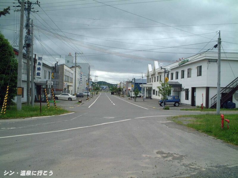 豊富温泉　温泉街
