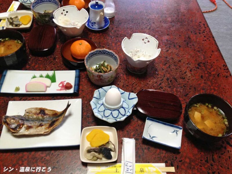土肥温泉 大正館 朝食