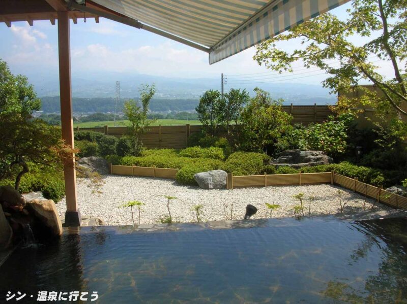 白山温泉　武田乃郷　露天風呂