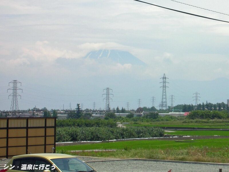 あさひ温泉 韮崎旭温泉 富士山