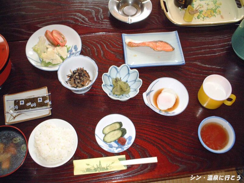 濁川温泉　新栄館　朝食