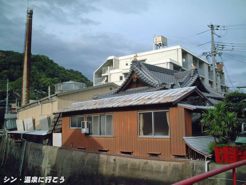 天王温泉 外観(裏)
