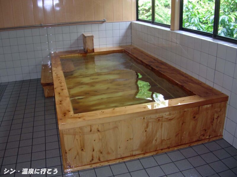 南木曽温泉 あららぎ温泉 湯元館 浴室