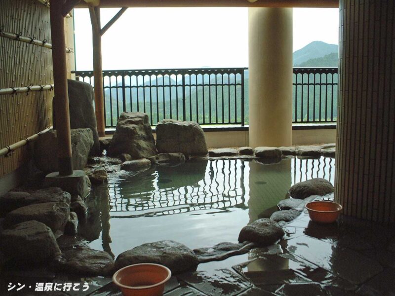 東粟倉愛の村温泉 湯楽里愛 露天風呂