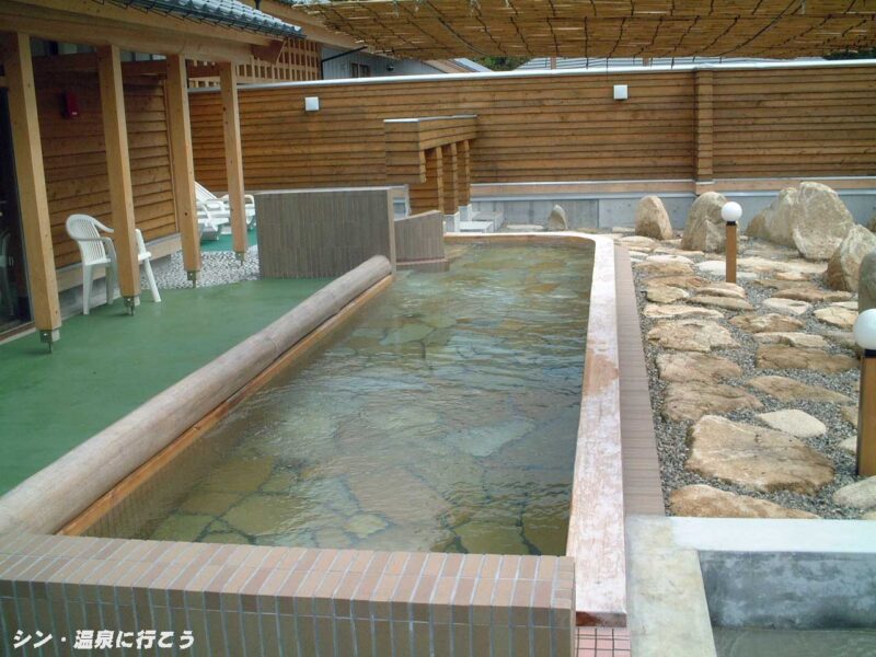 のとろ温泉　天空の湯　露天風呂