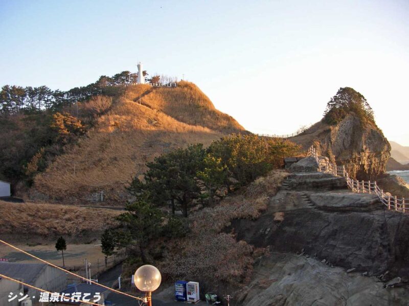 堂ヶ島温泉　沢田公園露天風呂　景観