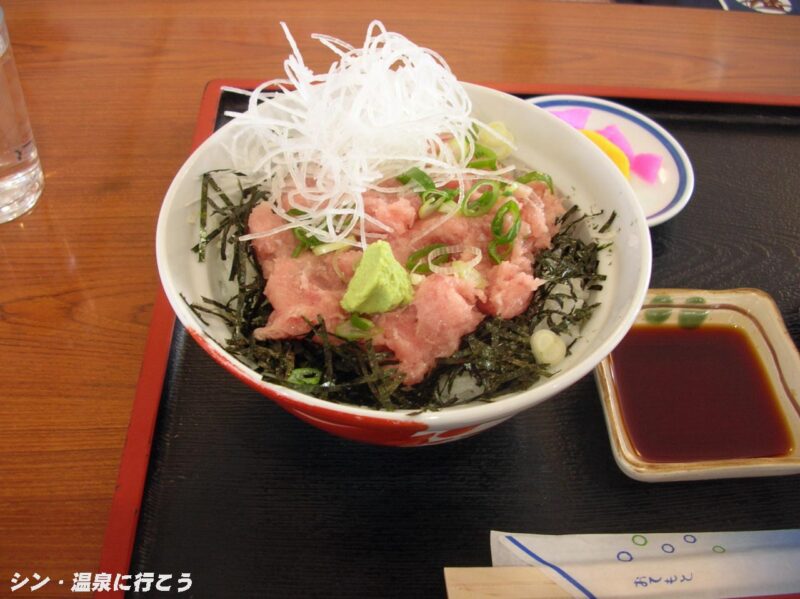 韮山温泉　めおと湯の館　ネギトロ丼